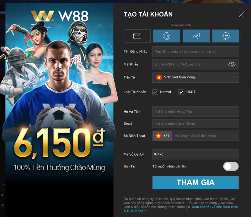 W88 - W 88 link vào trang chủ nhà cái w88 chuẩn nhất mới nhất 2025 1 Cách đăng ký tài khoản W88